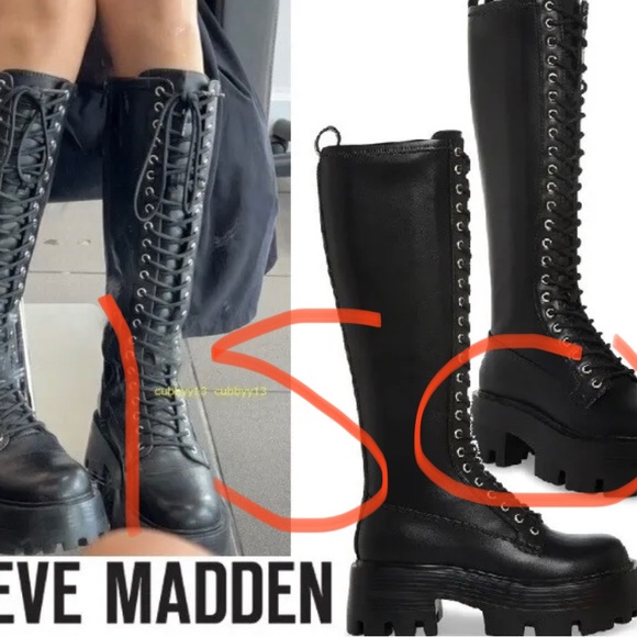 IN SEARCH OF STEVE MADDEN HAIRET BOOTS IN SIZE 9 - Picture 1 of 1